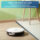 Yeedi k650 Robot Vacuum, 2000Pa Wi-Fi Robotic Vacuum Cleaner with 800ML Big Dustbin and Tangle-Free Brush, Perfect for Pet Hair, Carpets, Hard Floor, Self-Charging, Compatible with Boundary Strips