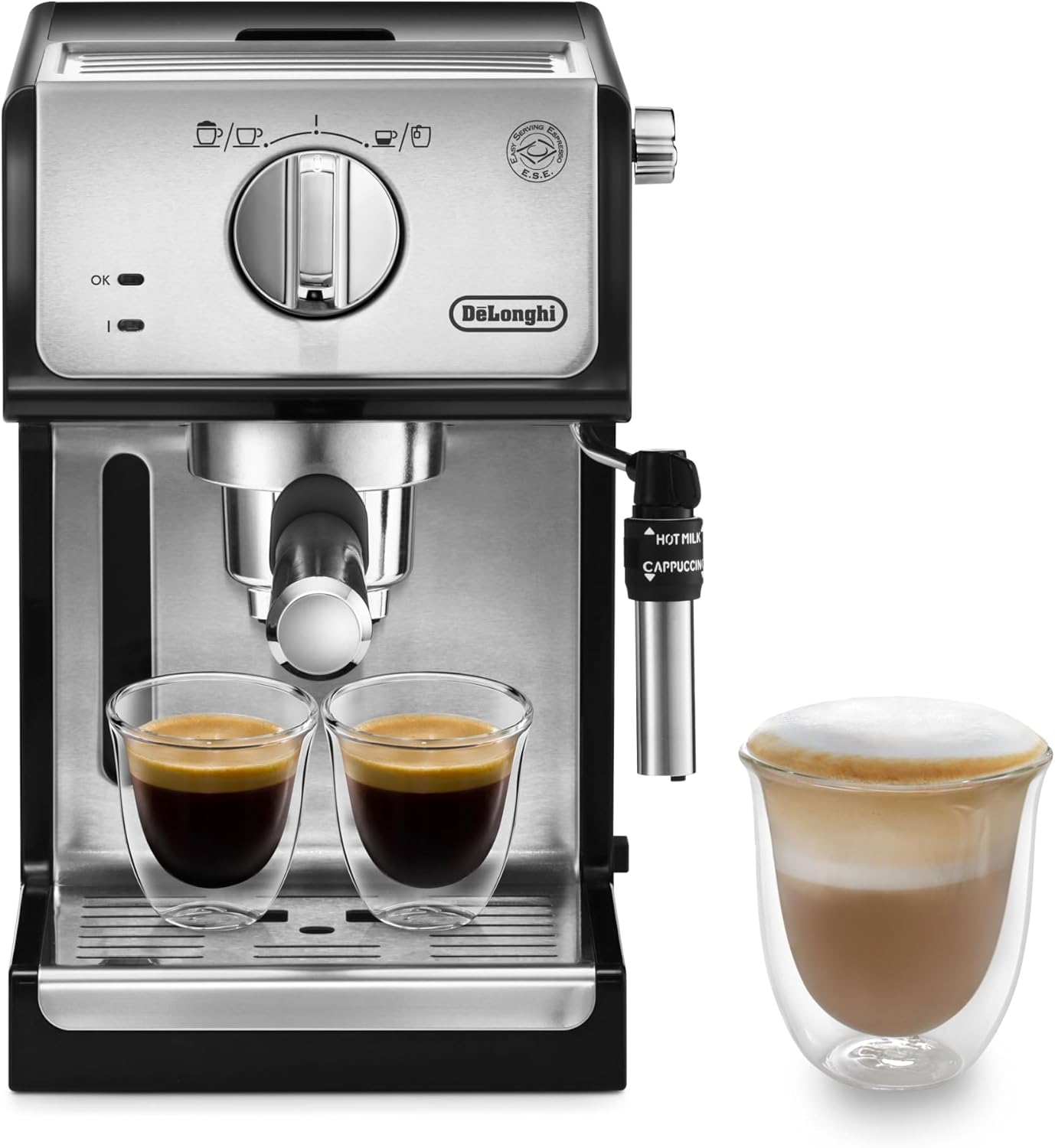DeLonghi Active Line Adjustable - Pump Espresso Coffee Machines ECP35.31