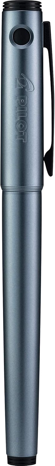 PILOT Explorer Lightweight Fountain Pen, Includes CON-B Converter; Gray Barrel, Fine Nib (12271)