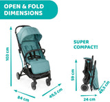 Chiccco Trolleyme Emerald Stroller
