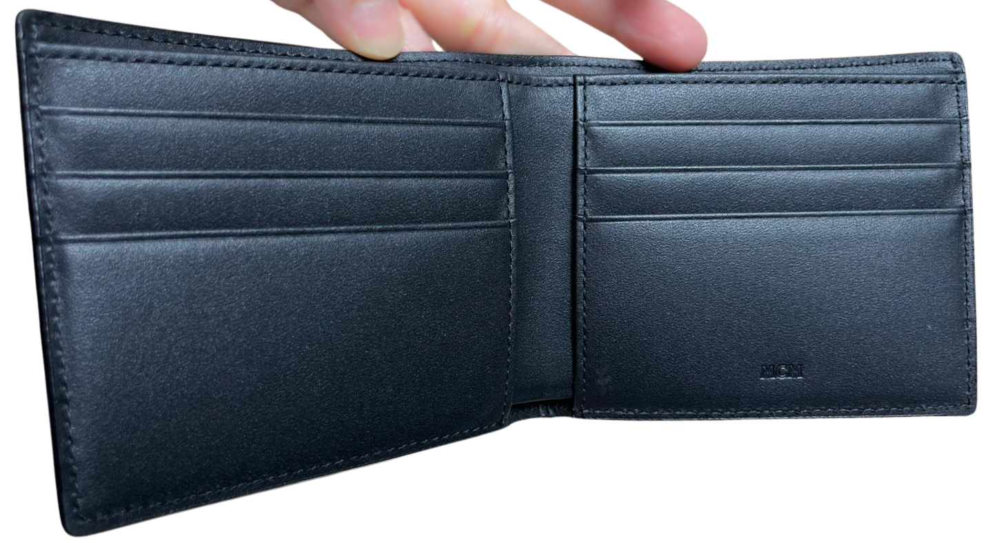 MCM Aren Bifold Wallet In Spanish Calf Leather
