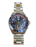 TAG Heuer Formula 1 Chronograph Red Bull Racing Quartz 43 mm Steel CAZ101AL