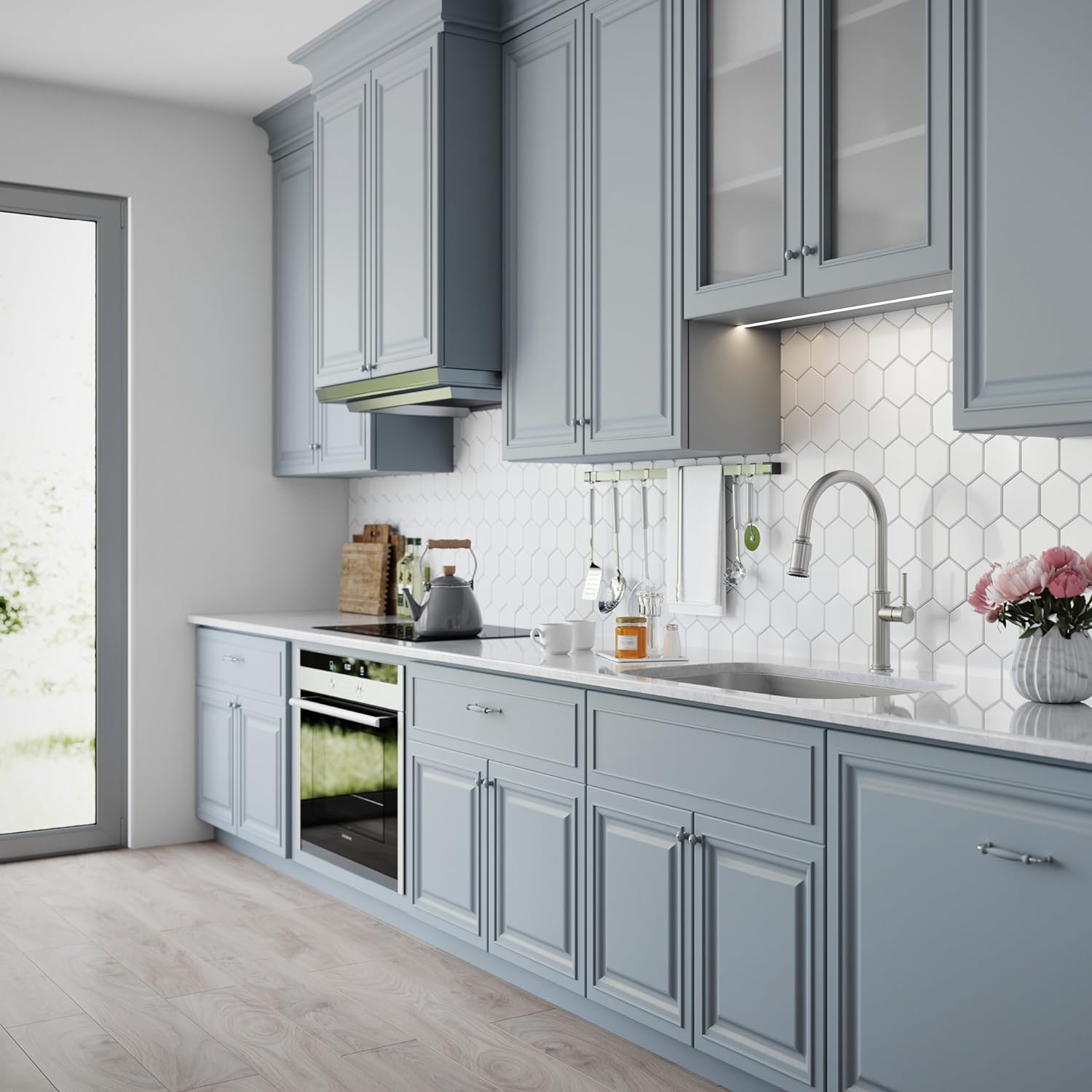 Kraus KBU11 20 inch Undermount Single Bowl 16 gauge Stainless Steel Kitchen Sink JE