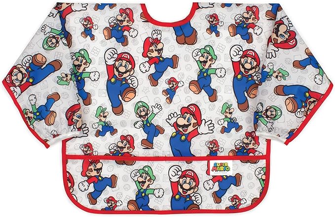 Bumkins baby-boys Sleeved Bib