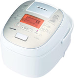 Toshiba RC-DR10LSG - Rice Cooker, 1.0L, 5mm Thick Non-Stick Inner Pot IH, white color