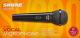 Shure SV200-Q-X Dynamic Karaoke Vocal Microphone with XLR to 1/4" Cable
