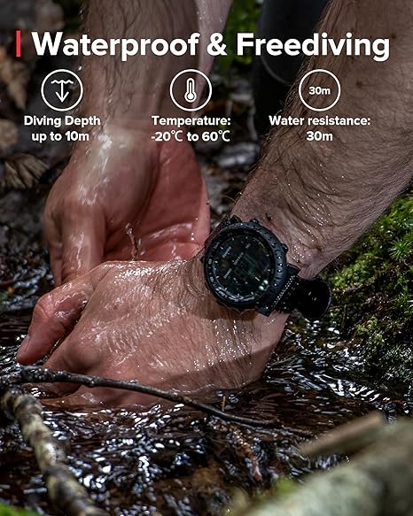 SUUNTO Core Alpha Outdoor Sports Watch, Stealth