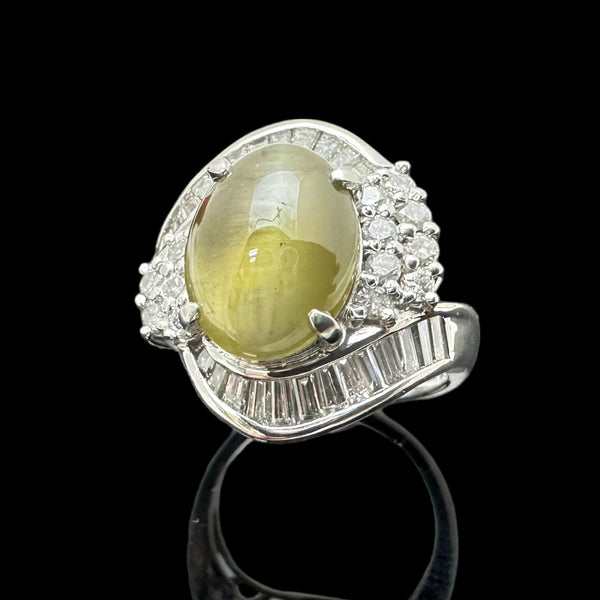 Chrysoberyl ring hot sale