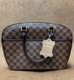 Louis Vuitton Sarria Horizontal Damier Ebene Canvas Double Top Handle Bag
