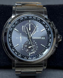 Citizen Series AT808460F Chronograph Seiko EcoDrive Black Quartz Watch