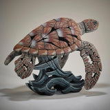 Enesco Edge Sculpture Sea Turtle Figure, 13.25 inches