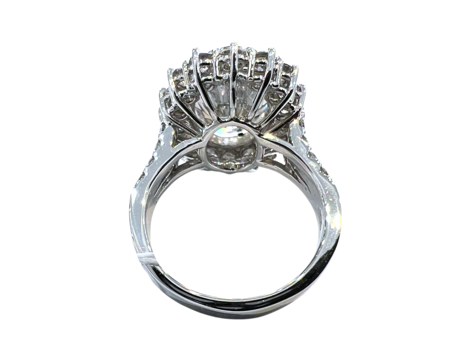 6.03 Carat 18K Lab Grown Diamond Ring