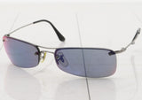 Rayban Rimless Silver Colour Frame With Case