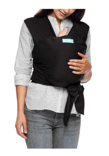 Moby Black ColouR Baby Classic Wrap