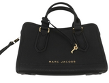 Marc Jacobs Black Colour 2 Way Leather Tote Bag