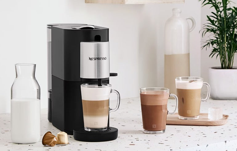 Nespresso Atelier Black Colour Coffee Machine