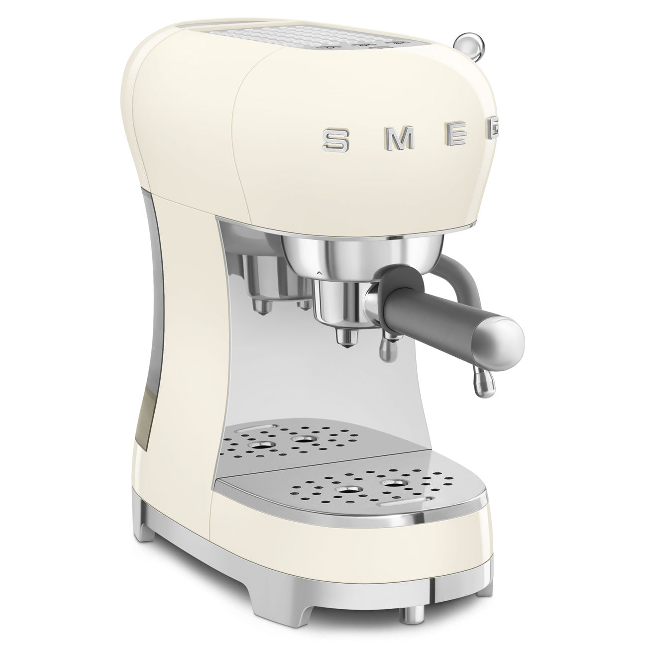 Smeg ECF02CRUK 1450W Cream Colour Coffee Machine