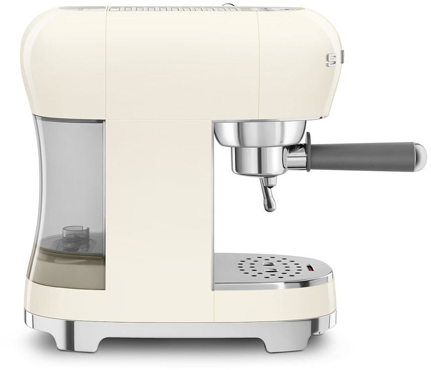 Smeg ECF02CRUK 1450W Cream Colour Coffee Machine