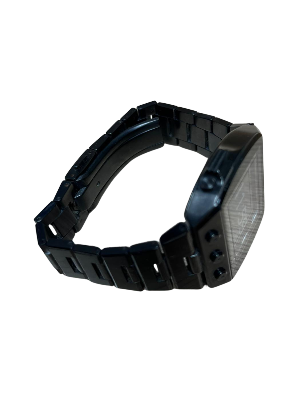 SEIKO Brights S770 0AA0 Black Mens Solar Watch Digital Active matrixEPD