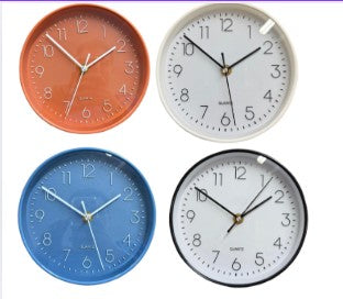 20cm Round Wall Clock – Assorted Colors
