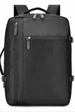 Backpack with 4 Buckles – Nylon (Black)
