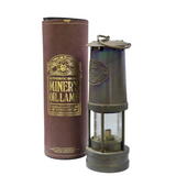 E. Thomas & Williams Ltd Brass Miner's Oil Lamp