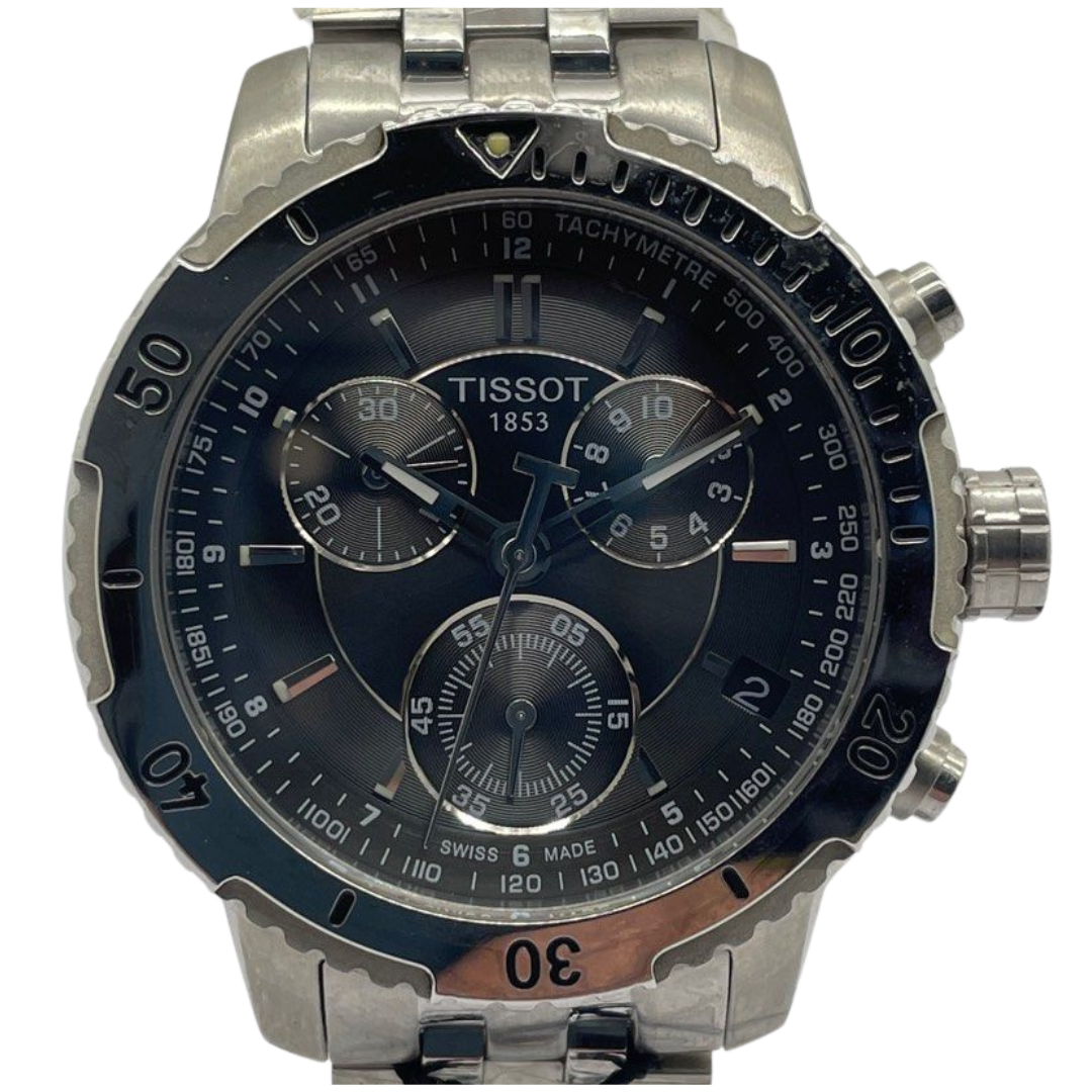 Tissot T-Sports PRS 200 41mm Quartz Chronograph Grey Dial Watch