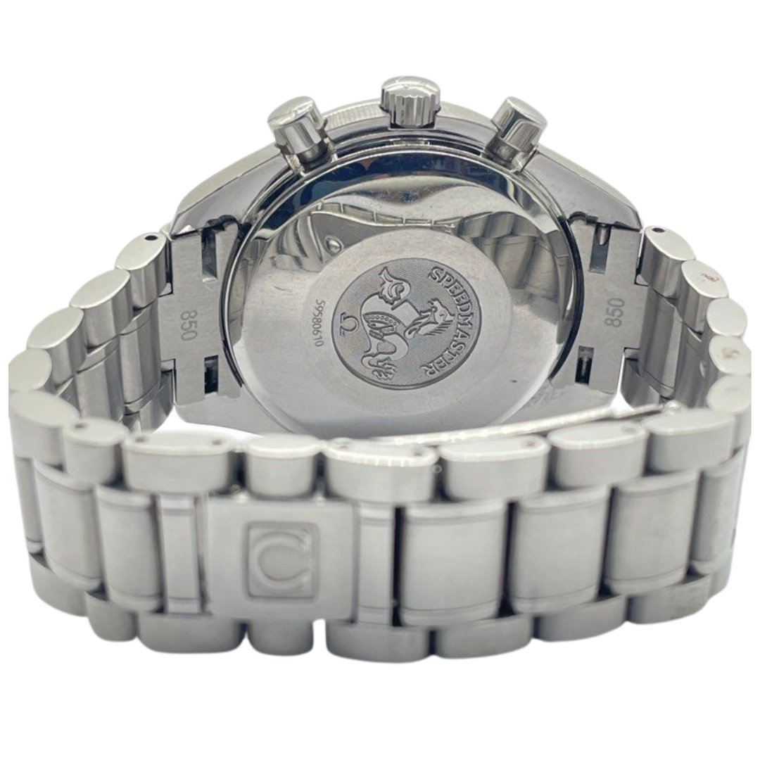 Omega Speedmaster 39mm Automatic Silver Dial Watch