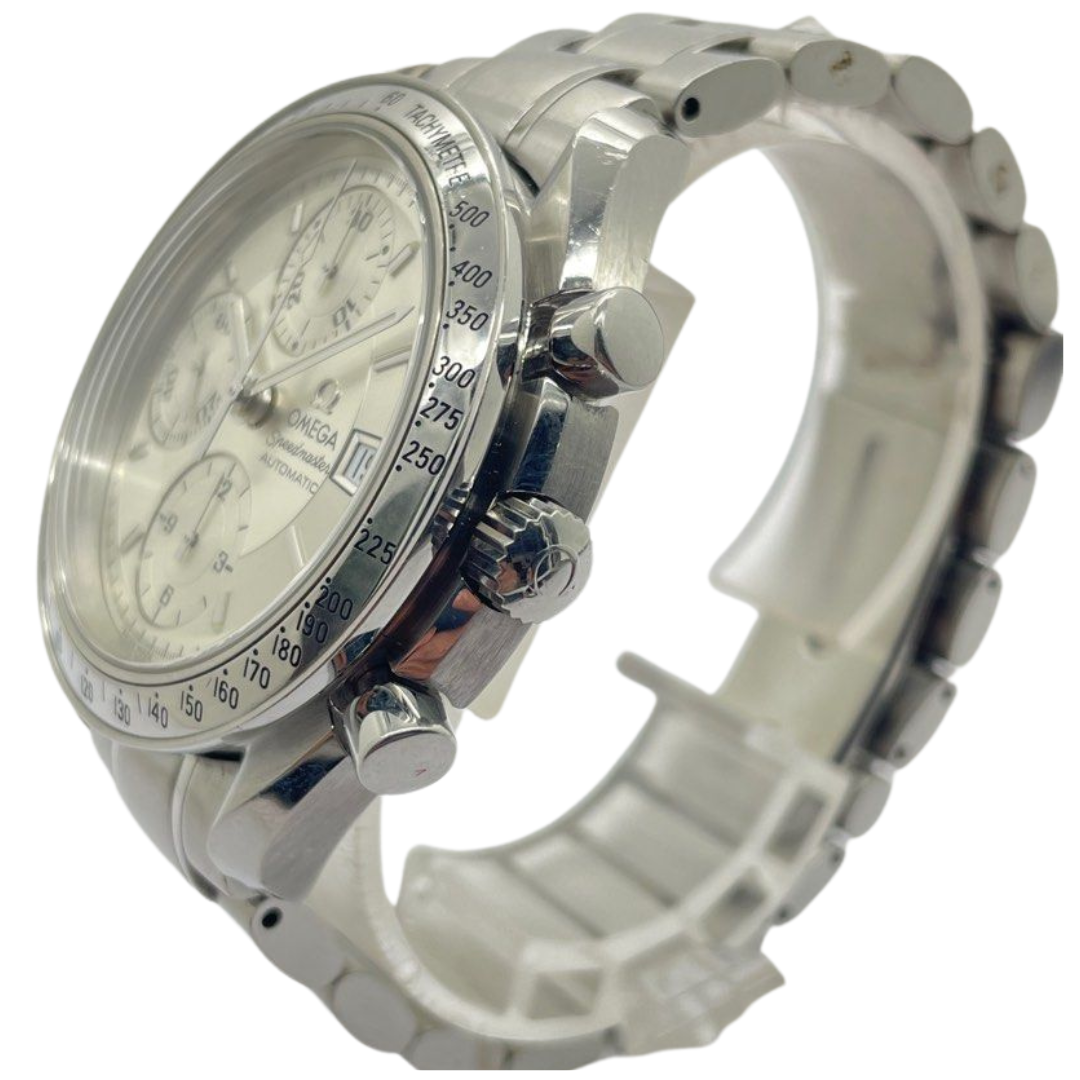 Omega Speedmaster 39mm Automatic Silver Dial Watch