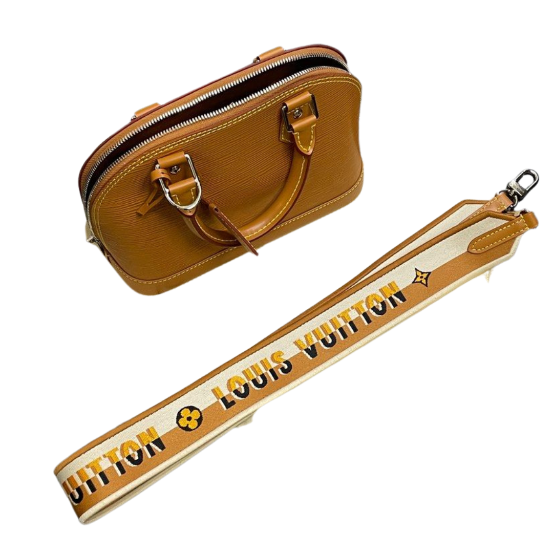 Louis Vuitton M57540 Alma Bb Handbag w/Sling