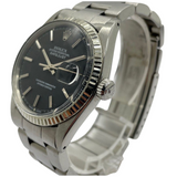 Rolex Oyster Perpetual 36mm 1601 Automatic Black Dial Watch