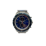 Seiko Criteria 43mm Quartz Chronograph Blue Dial Watch SNDH13P1
