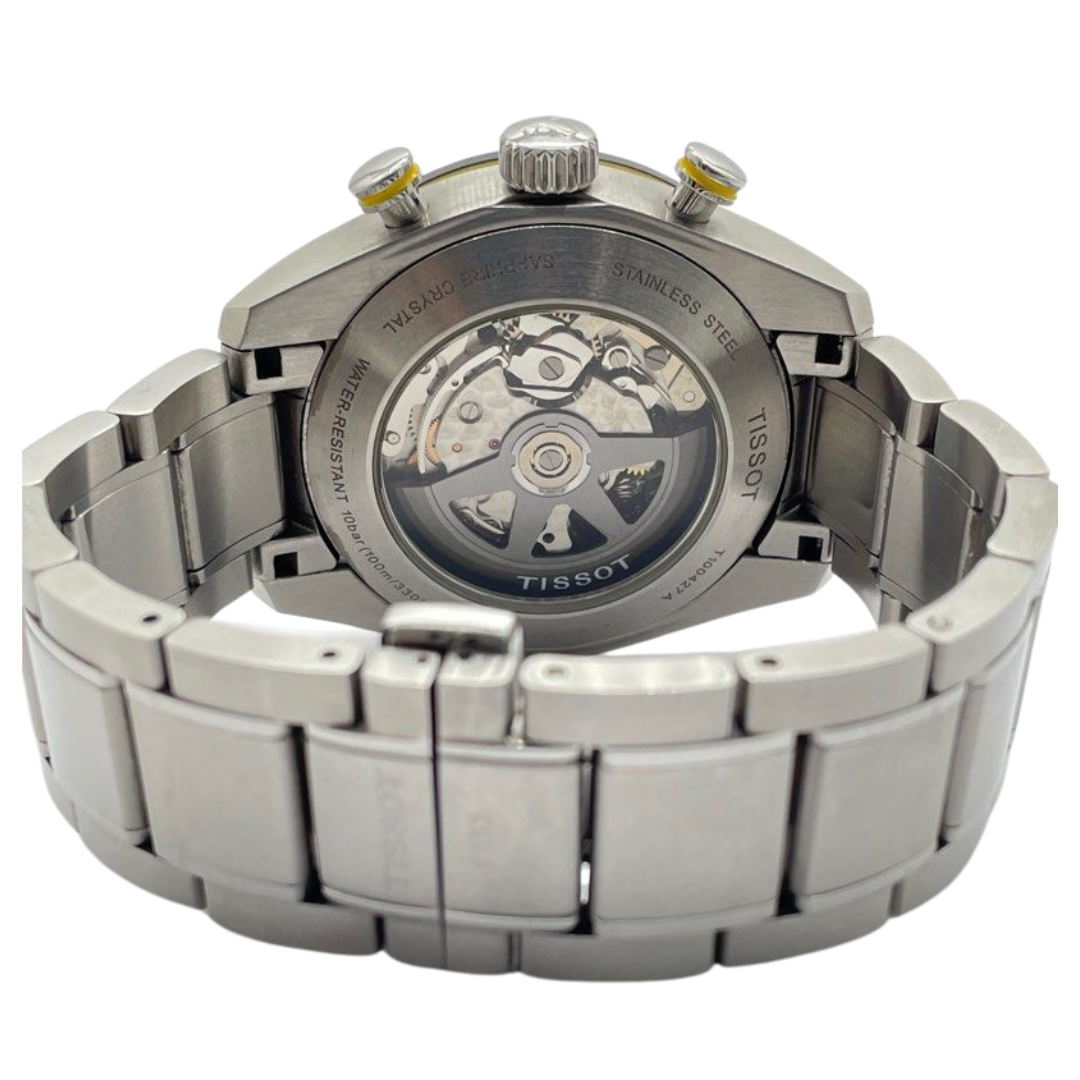 Tissot T-Sports PRS 516 45mm Automatic Chronograph Black Dial Watch