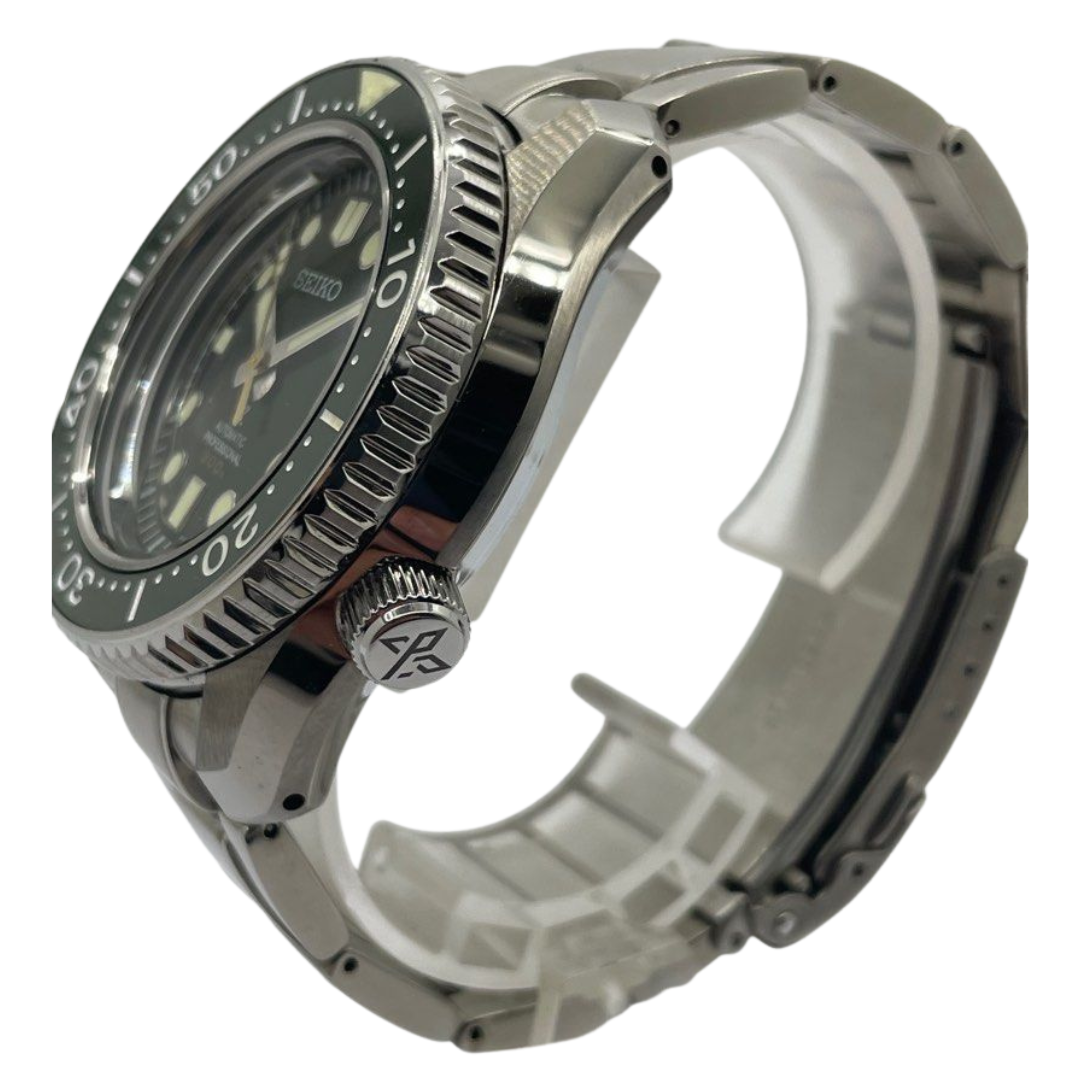 Seiko Prospex SBDX021 Limited Edition 44mm Green Dial Steel Watch
