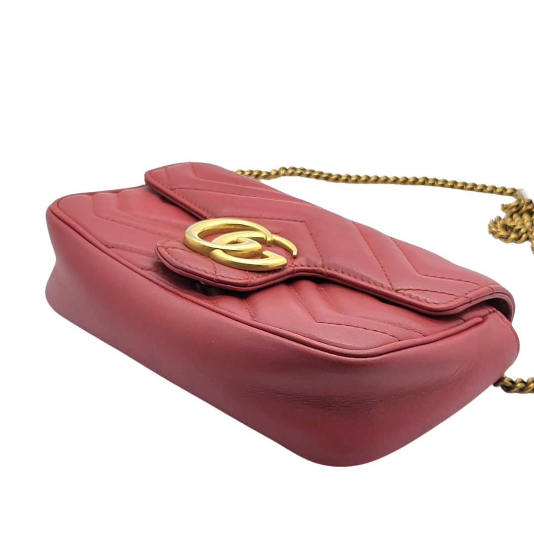 Gucci 476433 Marmont Mini Chain Sling Bag W16.5cm x H10cm x D4.5cm