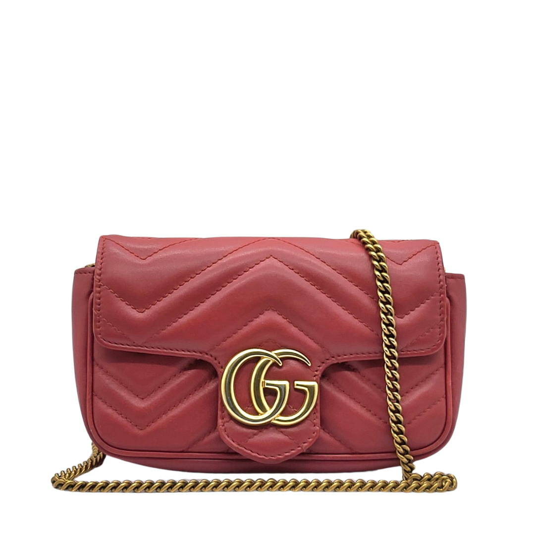Gucci 476433 Marmont Mini Chain Sling Bag W16.5cm x H10cm x D4.5cm