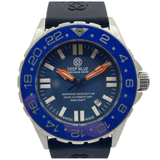 Deep Blue Daynight Rescue T-100 GMT 44mm Automatic Blue Dial Watch