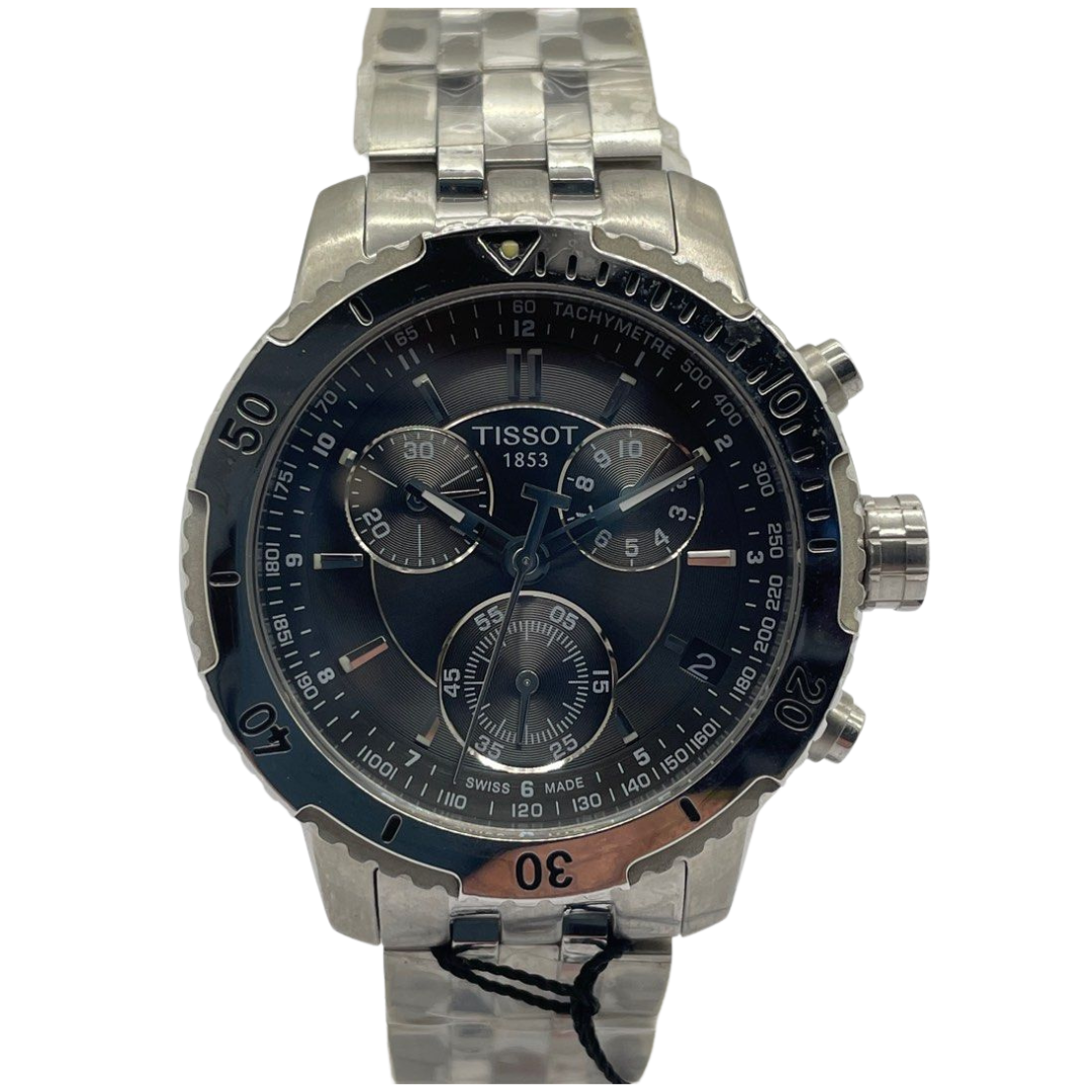 Tissot T-Sports PRS 200 41mm Quartz Chronograph Grey Dial Watch