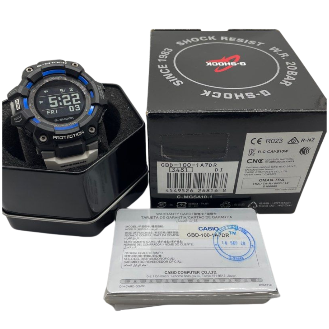 Casio G-Shock G-Squad Digital Watch GBD-100-1A7