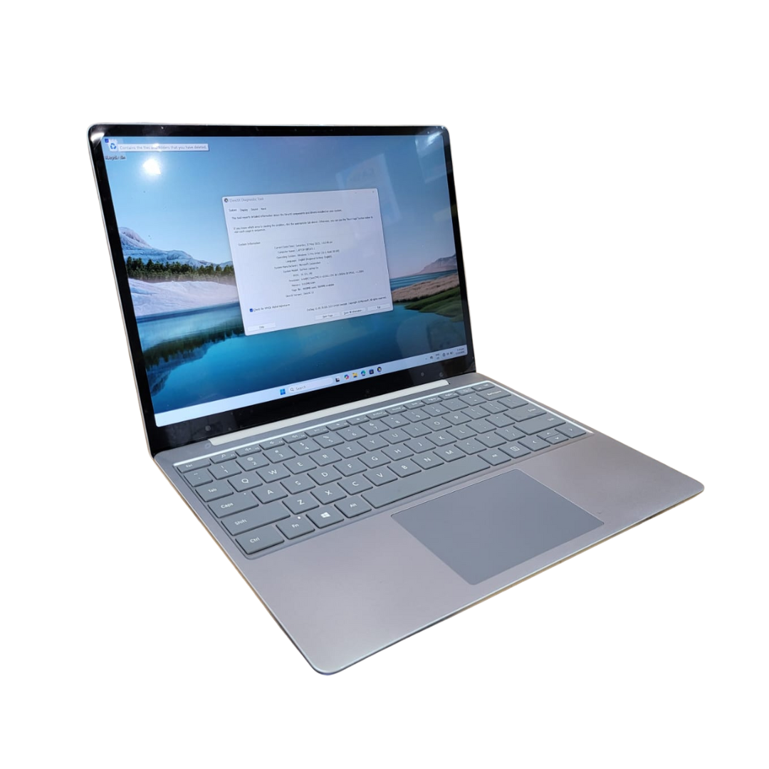 Microsoft 1943 Surface Laptop Go 12.4" Touchscreen Intel Core I5-1035G1 1.2GHz (8CPUs) 8GB RAM 128GB SSD Win11 Pro