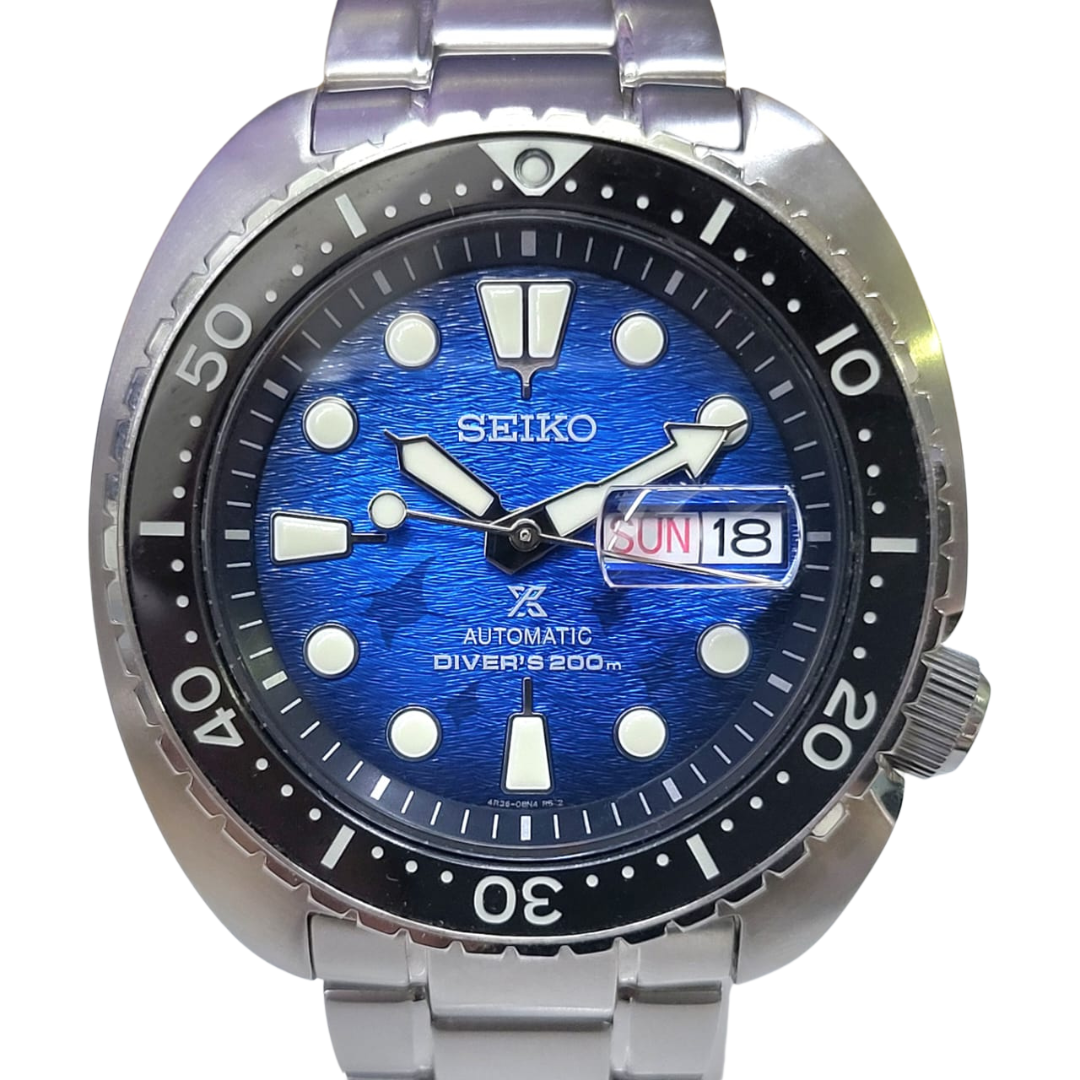 Seiko Prospex SRPE39K1 King Turtle Ocean Mantra Ray Special Edition 45mm Automatic Watch
