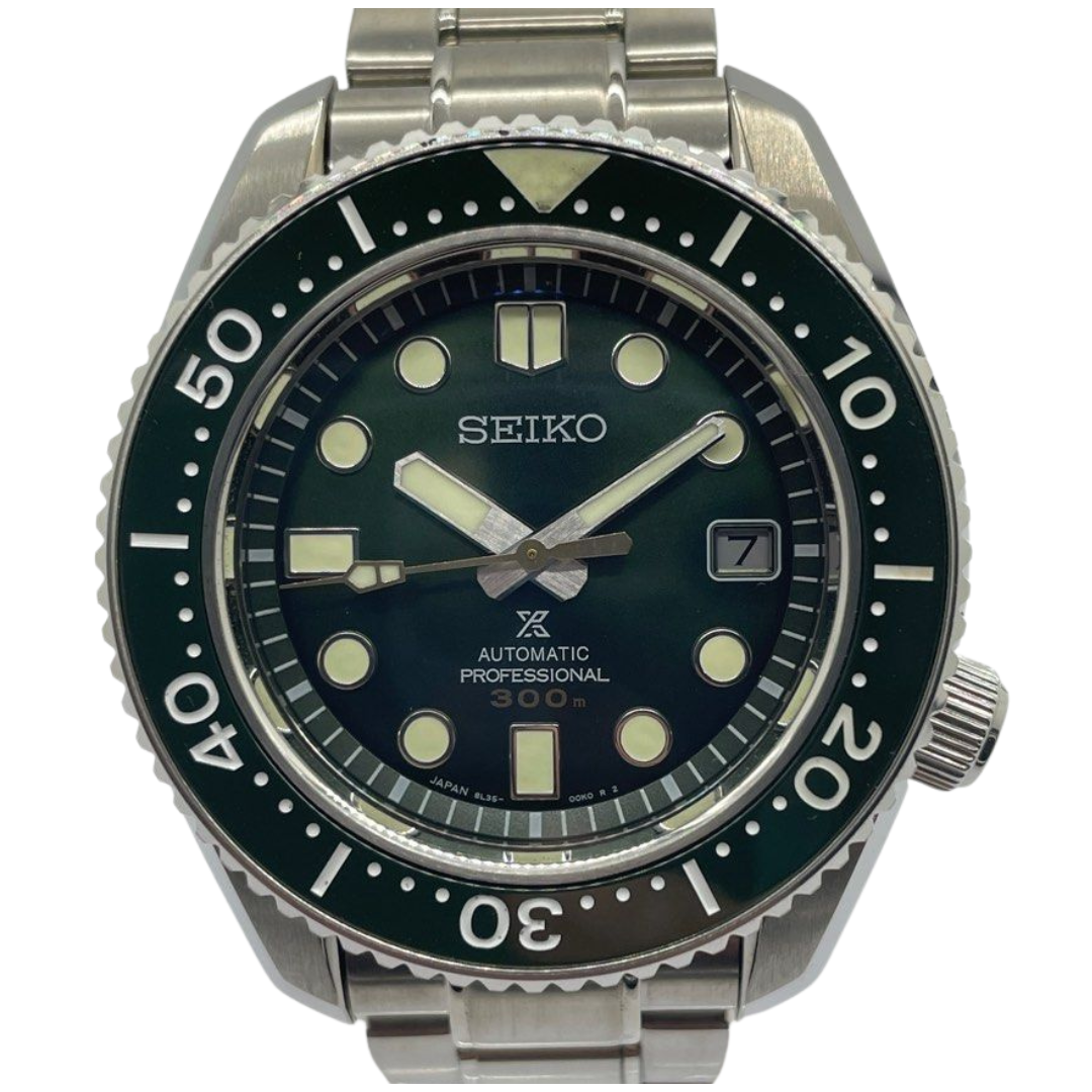 Seiko Prospex SBDX021 Limited Edition 44mm Green Dial Steel Watch
