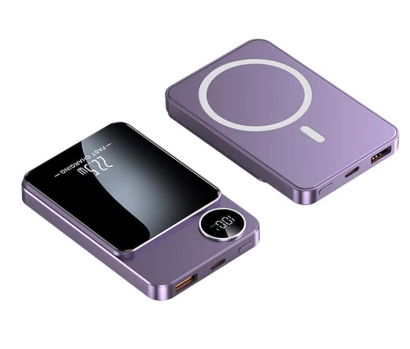 Power Bank-Magnetic/LCD Display/10000mAh/Fast Charging