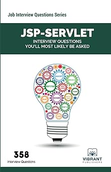 JSP-Servlet Interview Questions You'll Most Likely Be Asked: 13 Paperback