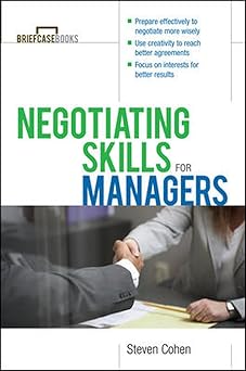 Negotiating Skills for Managers Paperback