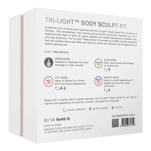 SKIN INC TRI-LIGHT BODY SCULPT FIT-NO SERUM