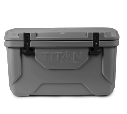 Arctic Zone Titan Deep Freeze 55Q Glacière Roto avec protection antimicrobienne Microban Gris