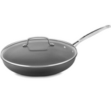 Cuisinart Chef's Classic Nonstick Hard-Anodized 12-Inch Skillet with Glass Cover