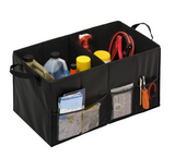 Honey-Can-Do SFT-01166 Black Folding Trunk Organizer, Black