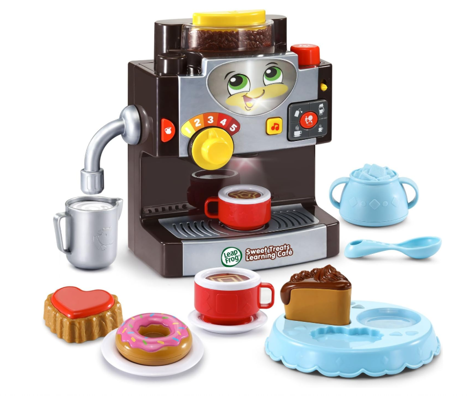 LeapFrog Sweet Treats Learning Café Electronic Toy, Brown, 12 Pieces